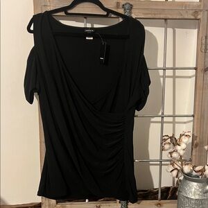 Torrid Cold Shoulder Blouse